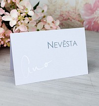 Svatební jmenovka - J2083