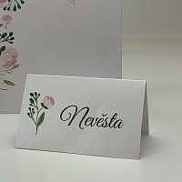 Svatební jmenovka - J2119B
