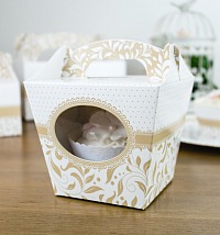Svatební krabička na cupcake - K11-1007-01