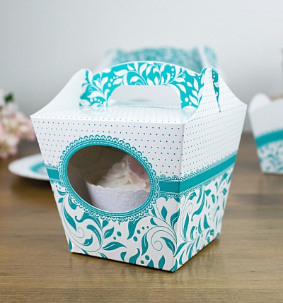 Svatební krabičky na cupcake - K11-1010-01