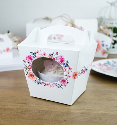 Svatební krabičky na cupcake - K11-2089-01