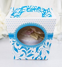 Svatební krabička na cupcake - K11-1001-01