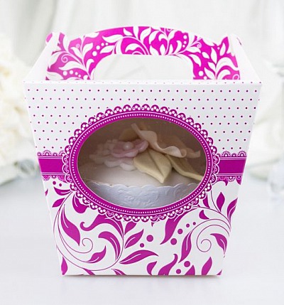 Svatební krabičky na cupcake - K11-1004-01