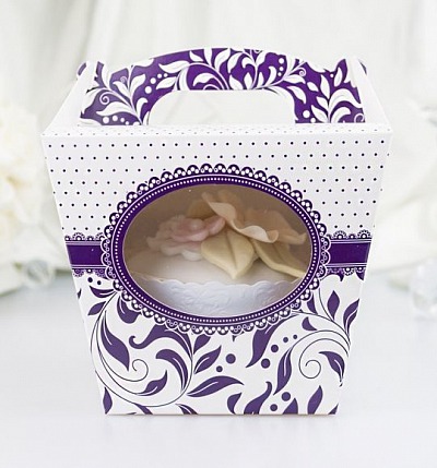 Svatební krabičky na cupcake - K11-1006-01