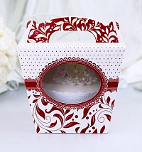 Svatební krabička na cupcake - K11-1008-01