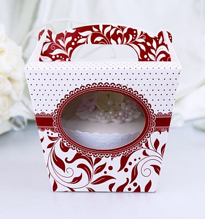 Svatební krabičky na cupcake - K11-1008-01
