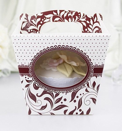 Svatební krabičky na cupcake - K11-1009-01