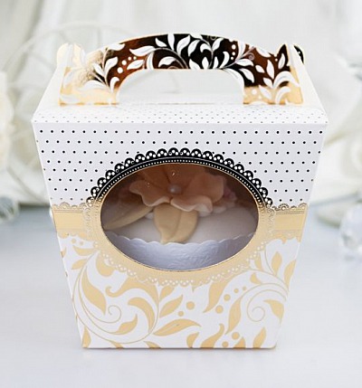 Svatební krabičky na cupcake - K11-1014-01