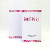 Moderní svatební menu
