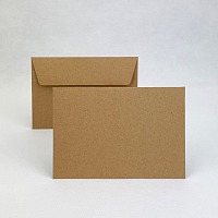 Svatební obálka z recyklovaného papíru