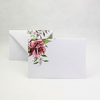 Svatební obálka s růží