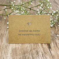 Svatební pozvánka - P2187