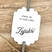Svatební kartička na prskavky (8ks) - PR02-6001-01