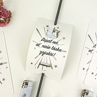 Svatební kartička na prskavku (6ks) – PR05-6007-01