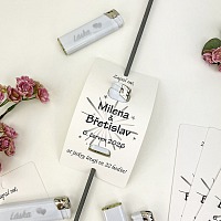 Svatební kartička na prskavku se jmény – PR05-6007-NM-01