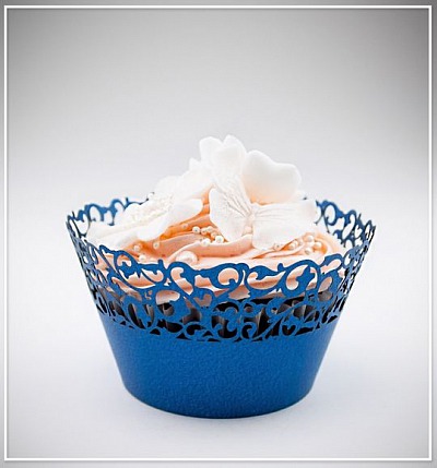Svatební košíček na cupcake - CC1115