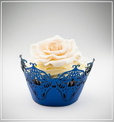 Svatební košíček na cupcake - CC1215