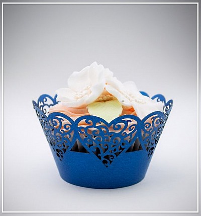 Svatební košíček na cupcake - CC1315