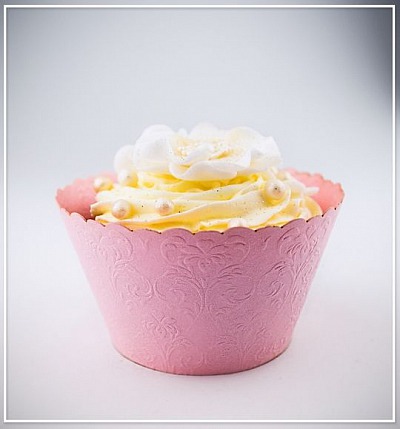 Svatební košíček na cupcake - CC1418