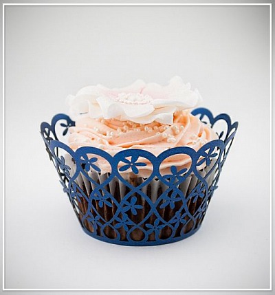 Svatební košíček na cupcake - CC2015