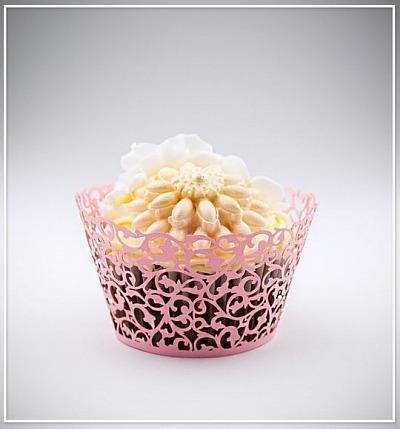 Svatební košíček na cupcake - CC2977-05