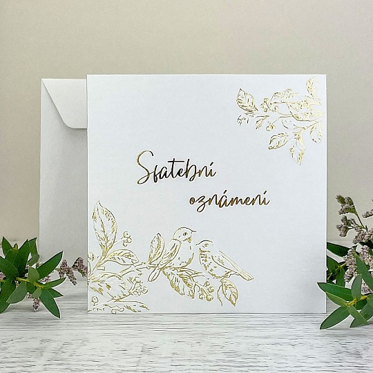 Svatební oznámení - G2186A