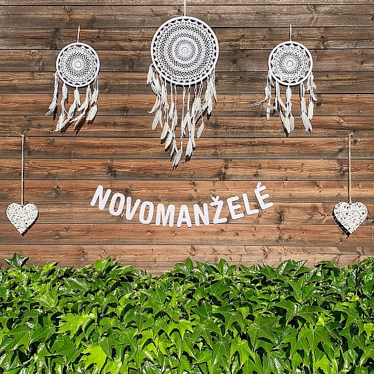 Svatební girlanda - NOVOMANŽELÉ - GR6001-02