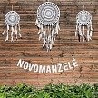 Svatební girlanda - NOVOMANŽELÉ - GR6001-02