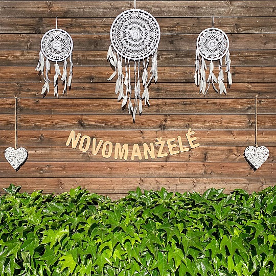 Svatební girlanda - NOVOMANŽELÉ - GR6001-25