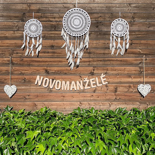 Svatební girlanda - NOVOMANŽELÉ - GR6001-28