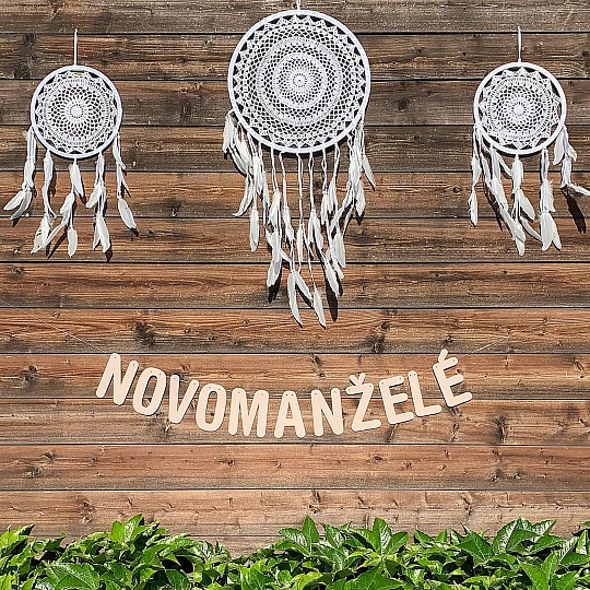 Svatební girlanda - NOVOMANŽELÉ - GR6001-28