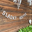 Svatební girlanda - SLADKÝ KOUTEK - GR6003-02