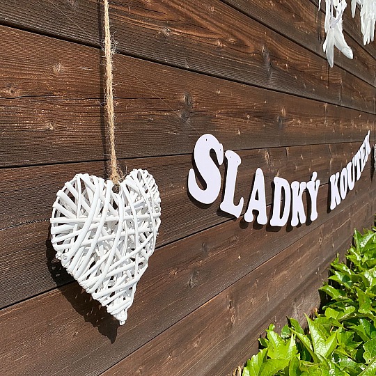 Svatební girlanda - SLADKÝ KOUTEK - GR6008-02