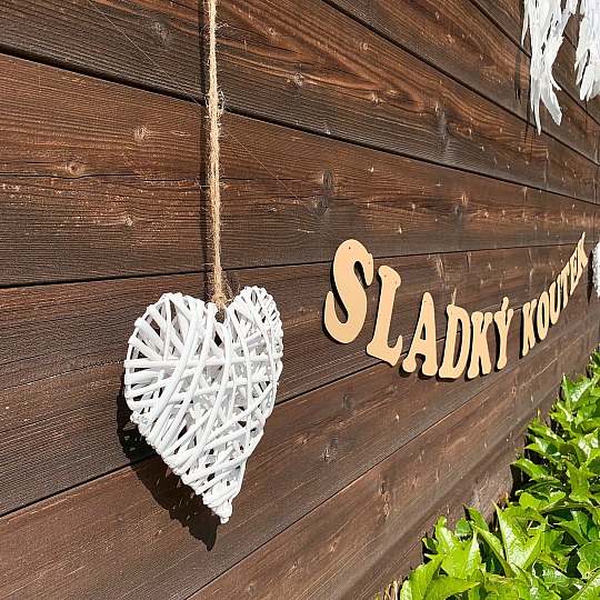 Svatební girlanda - SLADKÝ KOUTEK - GR6008-25