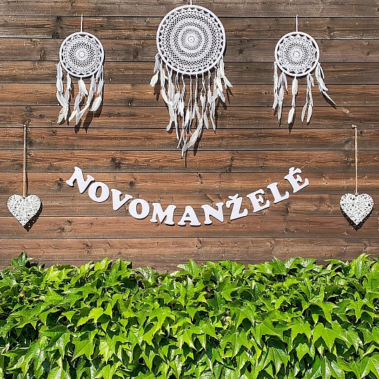 Svatební girlanda - NOVOMANŽELÉ - GR6013-02