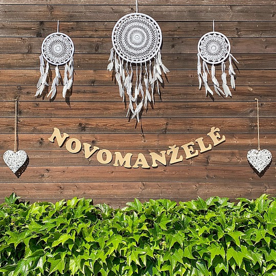 Svatební girlanda - NOVOMANŽELÉ - GR6013-25