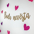 Party girlanda - Budu nevěsta - GR7001-10
