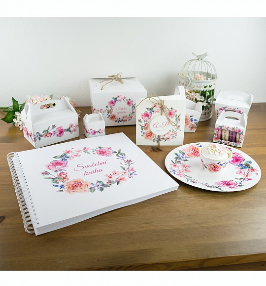 Svatební krabička na výslužku - K33-2089-01