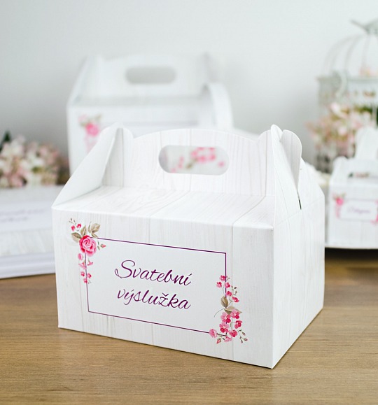 Svatební krabička na výslužku - K33-2090-01