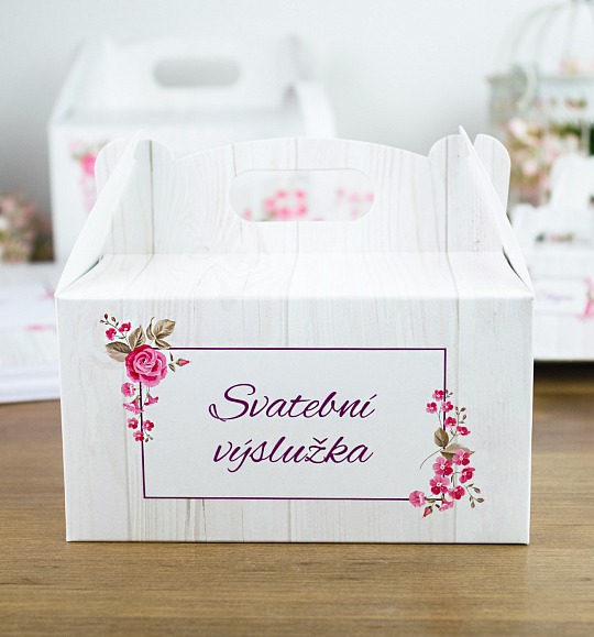 Svatební krabička na výslužku - K33-2090-01