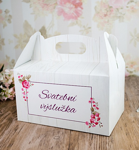 Svatební krabička na výslužku - K56-2090-01
