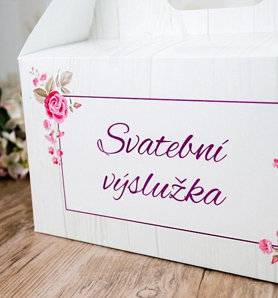Svatební krabička na výslužku - K56-2090-01