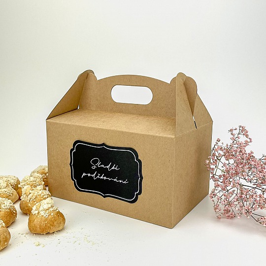 Svatební krabička na výslužku set (balení 8ks) - K56-5701-10-8