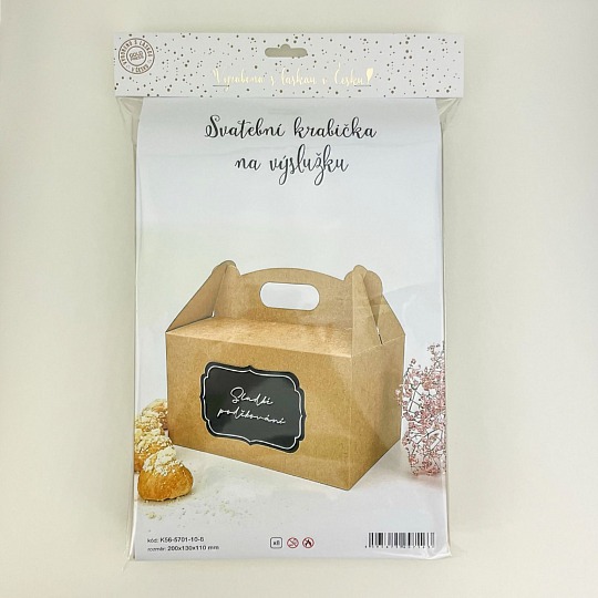 Svatební krabička na výslužku set (balení 8ks) - K56-5701-10-8