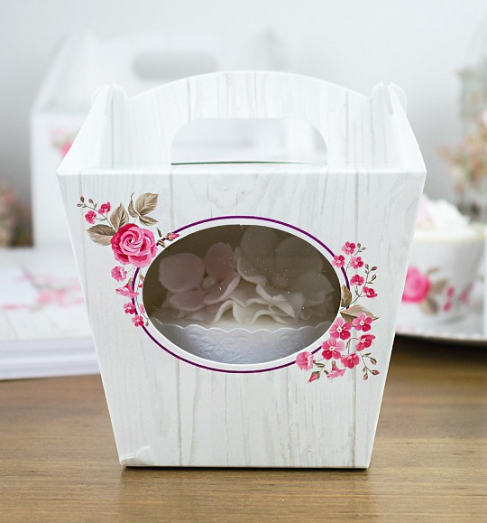 Svatební krabička na cupcake - K11-2090-01