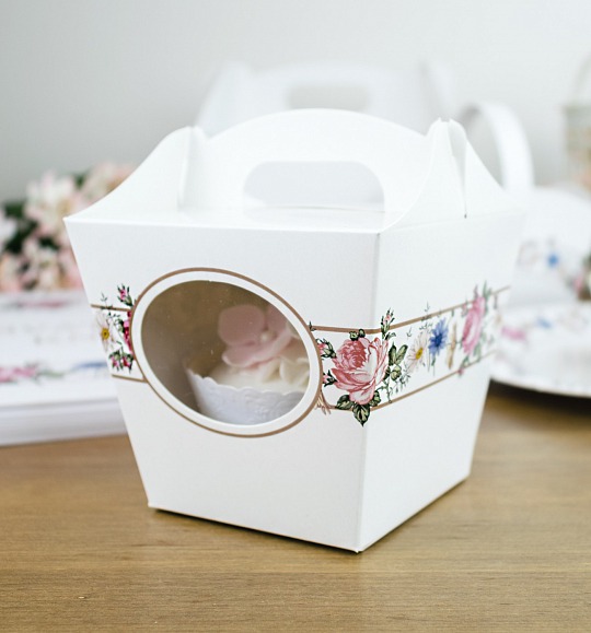 Svatební krabička na cupcake - K11-2091-01