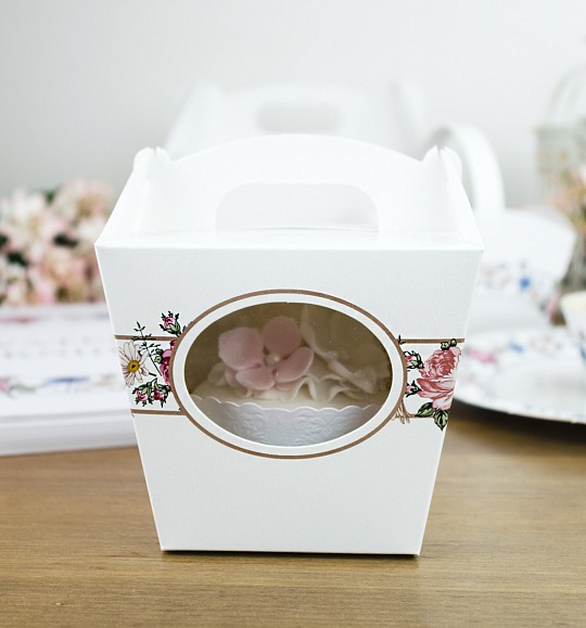 Svatební krabička na cupcake - K11-2091-01