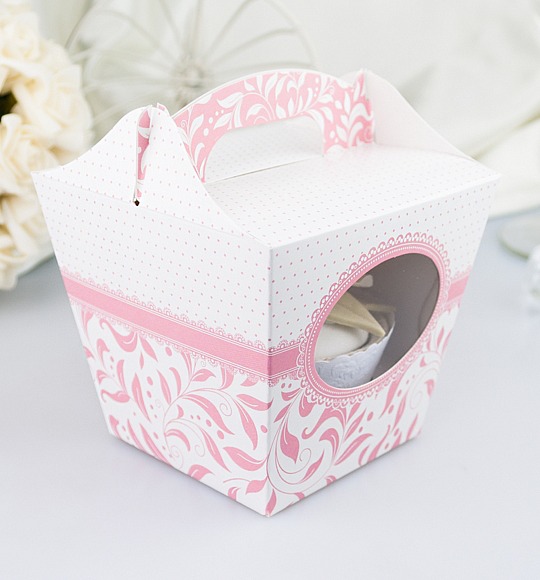Svatební krabička na cupcake - K11-1003-01