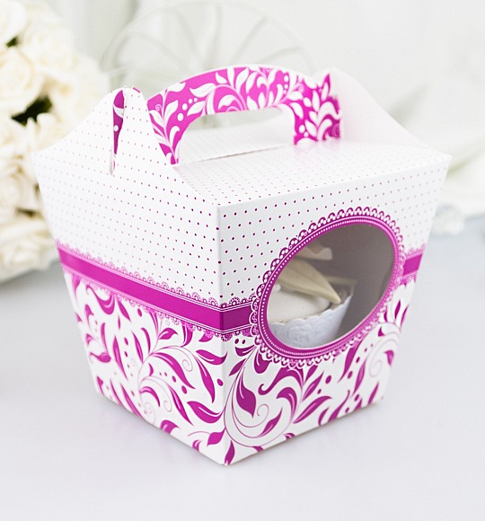 Svatební krabička na cupcake - K11-1004-01