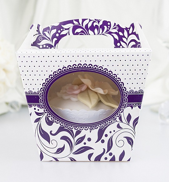 Svatební krabička na cupcake - K11-1006-01